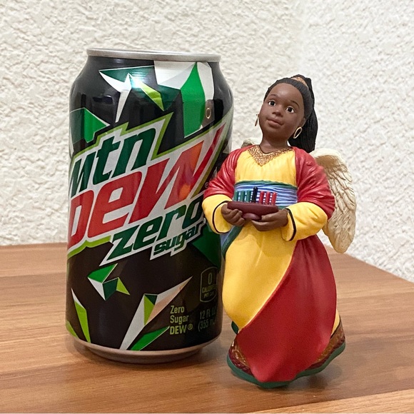 Vintage 1996 A Celebration of Angels Series African American Angel Ornament - Picture 5 of 12